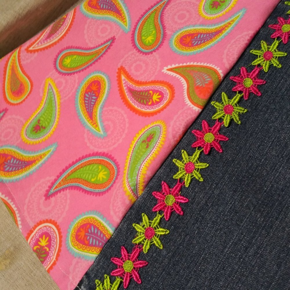 1210 Jeaniemade Size 14 Liz & Co. Bell-Bottoms - Picture 3 of 4